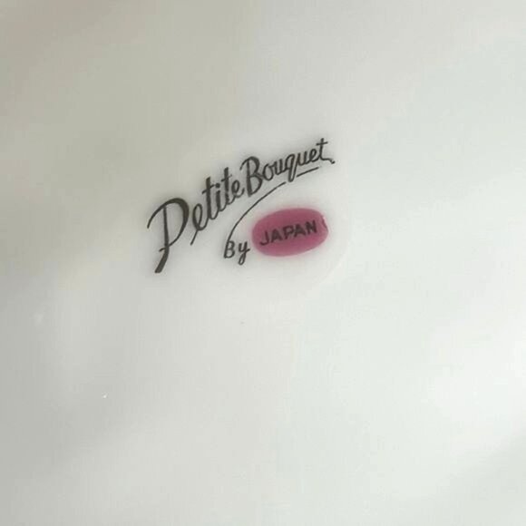 Vintage Petite Bouquet By Japan Dinner Plate With Floral Design & Gold Trim 10" - Picture 2 of 6